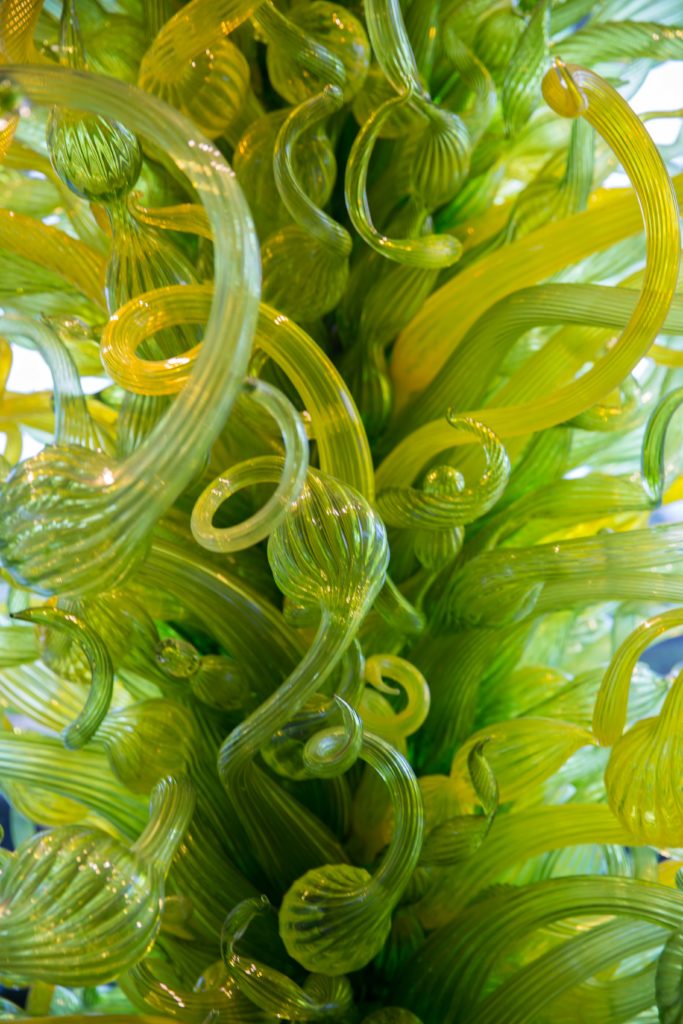 Blown glass "tree"