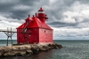 Advanced Print  ~  Sherm Edwards  ~  North Pierhead Light