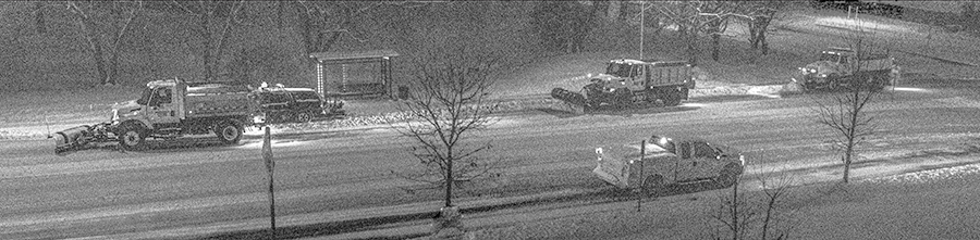 Ilona Linnoila ~ Snow Plows in Bethesda