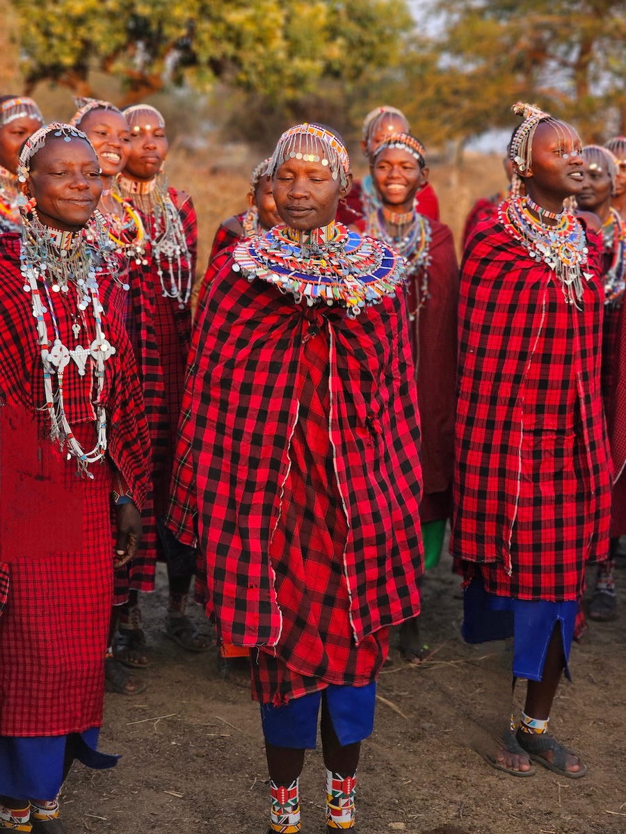 Valerie Brissett ~ Maasai Ladies