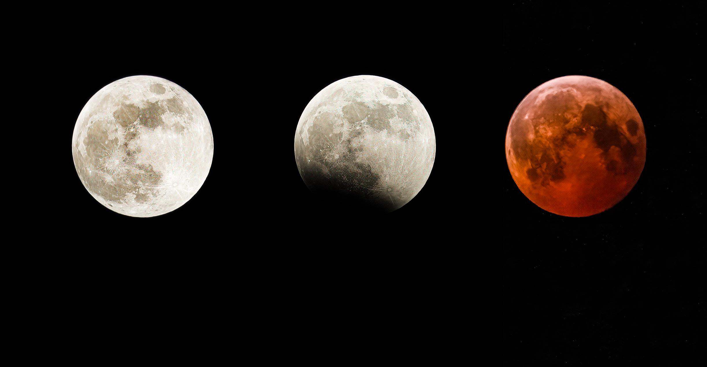 Ilona Linnoila ~ Total Eclipse with Blood Moon in 2025