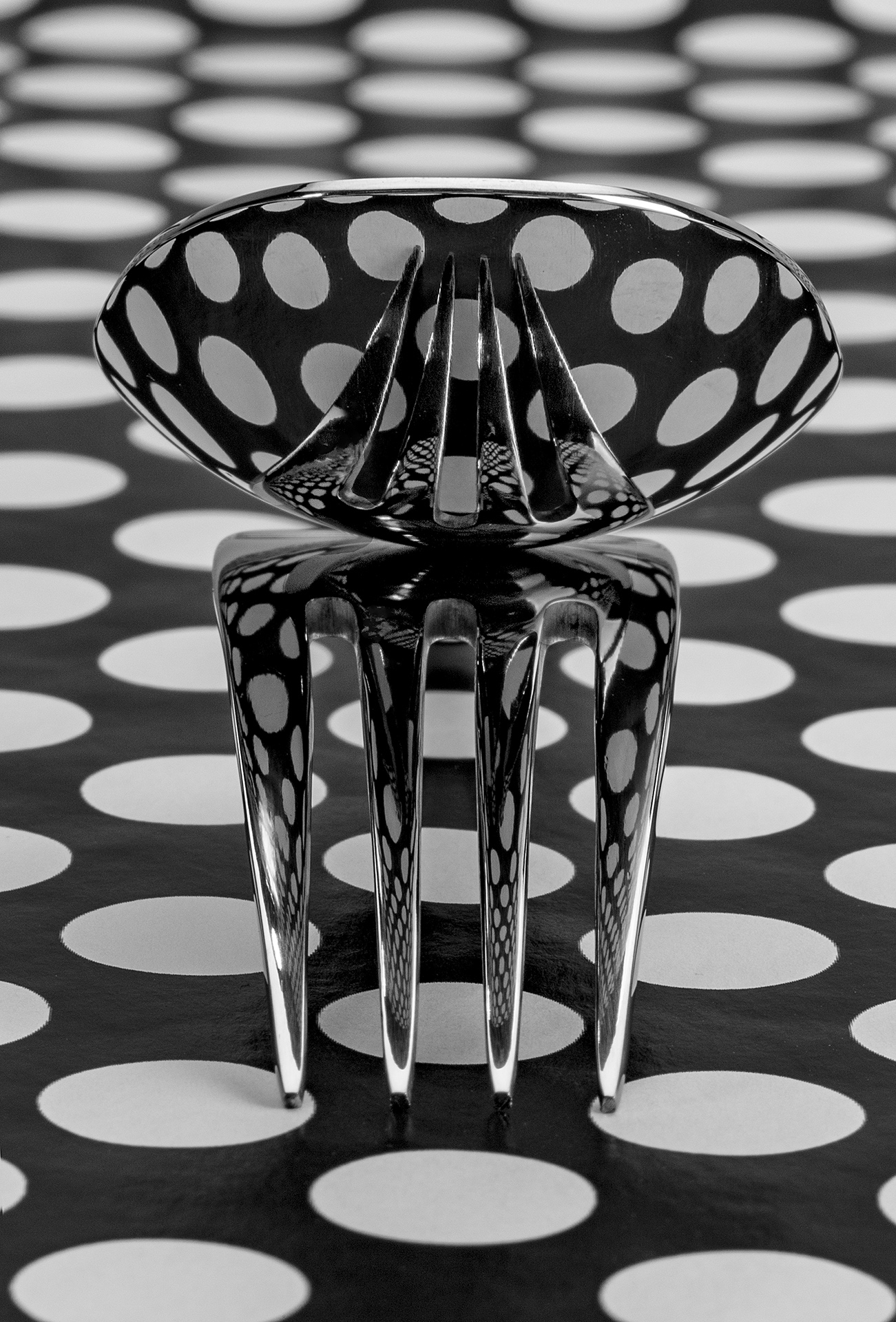 Beth Koller ~ Silverware Camouflage