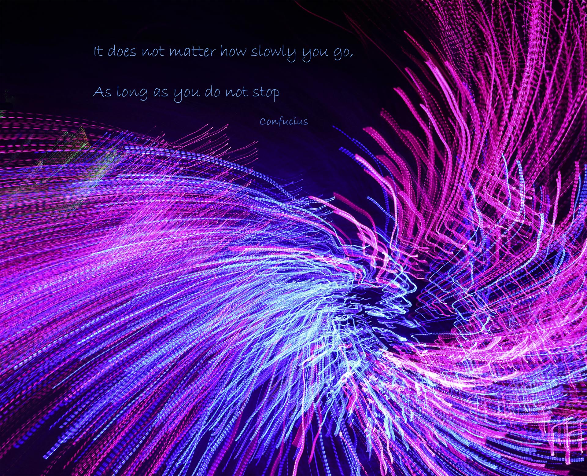 Lisa Auerbach ~ It does not matter how slowly you go